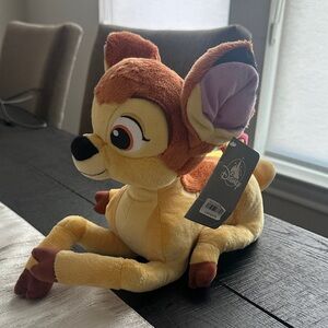 Disney Bambi Plush - Brown and Cream new with tags